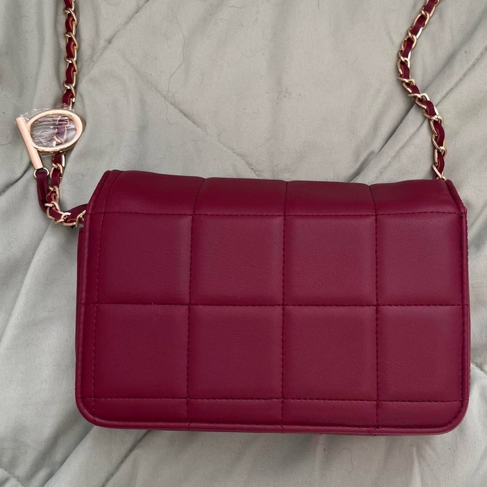 Brand New Burgundy Bebe bag - Picture 6 of 6